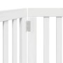 Puerta para perros plegable 2 paneles madera álamo blanca 160cm von , Hundehütten und Zäune - Ref: Foro24-352250, Preis: 60,0...