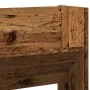 Zapatero de pared madera de ingeniería envejecida 80x18x60 cm de , Zapateros y organizadores de calzado - Ref: Foro24-856542,...