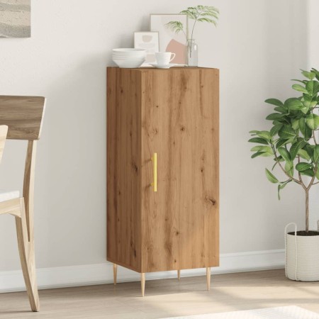 Aparador madera de ingeniería roble artisan 34,5x34x90 cm von , Sideboards - Ref: Foro24-857184, Preis: 69,87 €, Rabatt: %