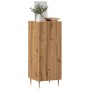 Aparador madera de ingeniería roble artisan 34,5x34x90 cm de , Aparadores - Ref: Foro24-857184, Precio: 72,53 €