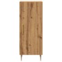 Aparador madera de ingeniería roble artisan 34,5x34x90 cm von , Sideboards - Ref: Foro24-857184, Preis: 69,87 €, Rabatt: %
