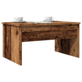 Aged engineered wood coffee table 80x50.5x41.5 cm by , Coffee table - Ref: Foro24-856930, Price: 74,85 €, Discount: %