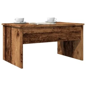 Aged engineered wood coffee table 80x50.5x41.5 cm by , Coffee table - Ref: Foro24-856930, Price: 73,53 €, Discount: %