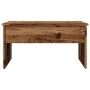 Aged engineered wood coffee table 80x50.5x41.5 cm by , Coffee table - Ref: Foro24-856930, Price: 73,53 €, Discount: %