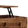Aged engineered wood coffee table 80x50.5x41.5 cm by , Coffee table - Ref: Foro24-856930, Price: 73,53 €, Discount: %