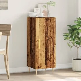 Aged engineered wood sideboard 34.5x34x90 cm by , Sideboards - Ref: Foro24-857183, Price: 65,19 €, Discount: %