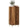 Aged engineered wood sideboard 34.5x34x90 cm by , Sideboards - Ref: Foro24-857183, Price: 65,19 €, Discount: %