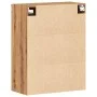 Engineered oak wood artisan wall cabinet 69.5x34x90 cm by , Sideboards - Ref: Foro24-857309, Price: 81,86 €, Discount: %