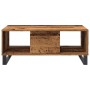 Altertert Eichenholz-Engineering-Couchtisch 90x50x36,5 cm von , Couchtisch - Ref: Foro24-857340, Preis: 74,49 €, Rabatt: %