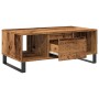 Altertert Eichenholz-Engineering-Couchtisch 90x50x36,5 cm von , Couchtisch - Ref: Foro24-857340, Preis: 74,49 €, Rabatt: %