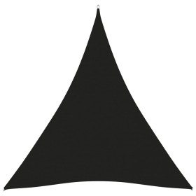 Toldo de vela triangular tela Oxford negro 5x7x7 m de vidaXL, Sombrillas - Ref: Foro24-135787, Precio: 56,05 €, Descuento: %