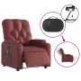 Roter Kunstleder-Massagesessel mit Liegefunktion von , Sessel - Ref: Foro24-3204769, Preis: 234,15 €, Rabatt: %