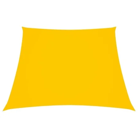 Sail awning oxford fabric yellow trapeze 2/4x3 m by vidaXL, Umbrellas - Ref: Foro24-135626, Price: 28,92 €, Discount: %