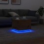 LED-Beistelltisch aus Eichenholzhandwerk 50x50x40 cm von , Couchtisch - Ref: Foro24-857721, Preis: 70,71 €, Rabatt: %