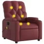 Sillón de masaje reclinable cuero sintético rojo tinto by , Armchairs - Ref: Foro24-372514, Price: 180,67 €, Discount: %