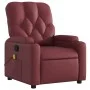 Sillón de masaje reclinable cuero sintético rojo tinto by , Armchairs - Ref: Foro24-372514, Price: 180,67 €, Discount: %