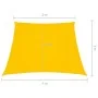 Sail awning oxford fabric yellow trapeze 2/4x3 m by vidaXL, Umbrellas - Ref: Foro24-135626, Price: 28,92 €, Discount: %
