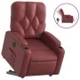 Sillón elevable eléctrico cuero artificial rojo tinto by , Armchairs - Ref: Foro24-3204790, Price: 333,95 €, Discount: %