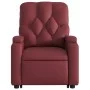 Sillón elevable eléctrico cuero artificial rojo tinto by , Armchairs - Ref: Foro24-3204790, Price: 333,95 €, Discount: %