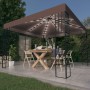 Garden gazebo tent with 3x3 m taupe LED light strip by , Tents and gazebos - Ref: Foro24-3070324, Price: 255,55 €, Discount: %