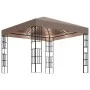 Garden gazebo tent with 3x3 m taupe LED light strip by , Tents and gazebos - Ref: Foro24-3070324, Price: 261,02 €, Discount: %