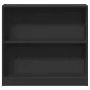 Estantería de madera contrachapada negro 80x24x75 cm de , Librerías y estanterías - Ref: Foro24-800892, Precio: 57,11 €, Desc...