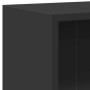 Schwarzes Sperrholzregal aus Holz 80x24x75 cm von , Bücherregale und Regale - Ref: Foro24-800892, Preis: 57,05 €, Rabatt: %