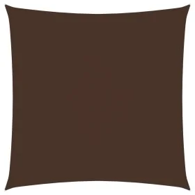 Toldo de vela cuadrado tela Oxford marrón 6x6 m de vidaXL, Sombrillas - Ref: Foro24-135802, Precio: 103,95 €, Descuento: %