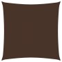 Square brown Oxford fabric sail shade 6x6 m by vidaXL, Umbrellas - Ref: Foro24-135802, Price: 106,23 €, Discount: %