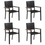 Gartensitzgruppe, 5-teilig, schwarz von , Gartensets - Ref: Foro24-3067715, Preis: 331,70 €, Rabatt: %