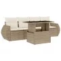 Garden sofa set with 5-piece synthetic rattan beige cushions by , Garden sets - Ref: Foro24-3268358, Price: 431,81 €, Discoun...
