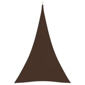 Brown Oxford fabric triangular sail awning 4x5x5 m by vidaXL, Umbrellas - Ref: Foro24-135839, Price: 36,01 €, Discount: %