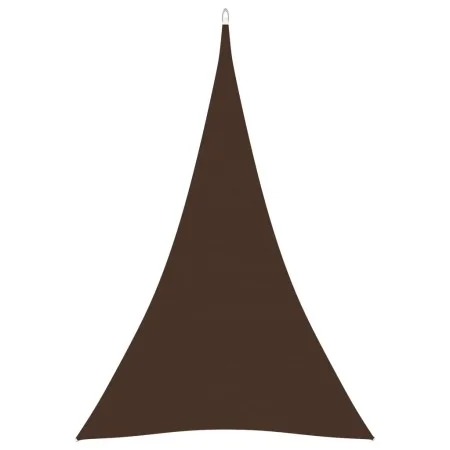 Brown Oxford fabric triangular sail awning 4x5x5 m by vidaXL, Umbrellas - Ref: Foro24-135839, Price: 36,01 €, Discount: %
