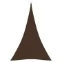 Brown Oxford fabric triangular sail awning 4x5x5 m by vidaXL, Umbrellas - Ref: Foro24-135839, Price: 36,01 €, Discount: %