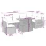 Set sofás de jardín 7 piezas y cojines ratán sintético beige by , Garden sets - Ref: Foro24-3272220, Price: 558,48 €, Discoun...