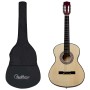 Classical guitar for beginners with 3/4 36" case by , Guitars - Ref: Foro24-3055887, Price: 68,01 €, Discount: %
