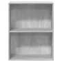 2-level gray concrete plywood shelf 60x30x76.5cm by , Bookcases and shelves - Ref: Foro24-800967, Price: 38,45 €, Discount: %