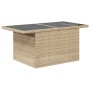 Set sofás de jardín 7 piezas y cojines ratán sintético beige von , Gartensets - Ref: Foro24-3267308, Preis: 501,30 €, Rabatt: %