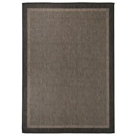 Outdoor flat-woven dark brown rug 140x200 cm by , Rugs - Ref: Foro24-340845, Price: 48,29 €, Discount: %