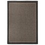 Dunkelbrauner flacher Webteppich für den Außenbereich, 140x200 cm. von , Teppiche - Ref: Foro24-340845, Preis: 53,76 €, Rabat...