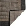 Dunkelbrauner flacher Webteppich für den Außenbereich, 140x200 cm. von , Teppiche - Ref: Foro24-340845, Preis: 48,29 €, Rabat...