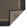 Dunkelbrauner flacher Webteppich für den Außenbereich, 140x200 cm. von , Teppiche - Ref: Foro24-340845, Preis: 53,76 €, Rabat...