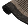 Dunkelbrauner flacher Webteppich für den Außenbereich, 140x200 cm. von , Teppiche - Ref: Foro24-340845, Preis: 53,76 €, Rabat...