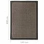 Dunkelbrauner flacher Webteppich für den Außenbereich, 140x200 cm. von , Teppiche - Ref: Foro24-340845, Preis: 48,29 €, Rabat...