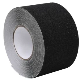 Black PVC non-slip tape 0.1x20 m by , DIY tape - Ref: Foro24-153125, Price: 34,09 €, Discount: %