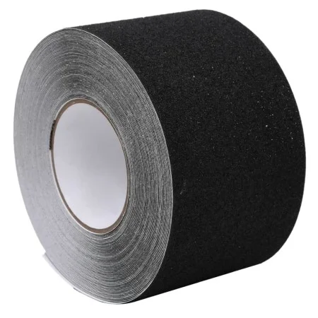 Black PVC non-slip tape 0.1x20 m by , DIY tape - Ref: Foro24-153125, Price: 34,09 €, Discount: %