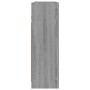 Armario y espejo baño contrachapada gris Sonoma 62,5x20,5x64 cm de , Tocadores de baño - Ref: Foro24-826352, Precio: 66,03 €