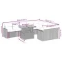 Garden sofa set with beige cushions, 10 pieces, synthetic rattan by , Garden sets - Ref: Foro24-3271471, Price: 706,40 €, Dis...