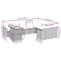 Gartensofa-Set mit 10-teiligen beigen Kissen aus synthetischem Rattan. von , Gartensets - Ref: Foro24-3271478, Preis: 705,71 ...