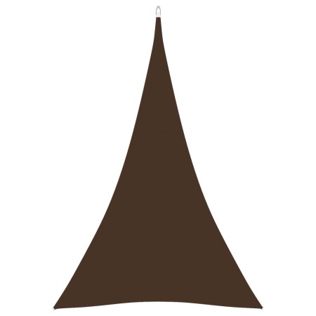 Triangular sail awning Oxford fabric brown 3x4x4 m by vidaXL, Umbrellas - Ref: Foro24-135834, Price: 25,23 €, Discount: %